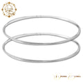 Χειροποίητα Στέφανα Γάμου – Harmonic Silver - AA.2424