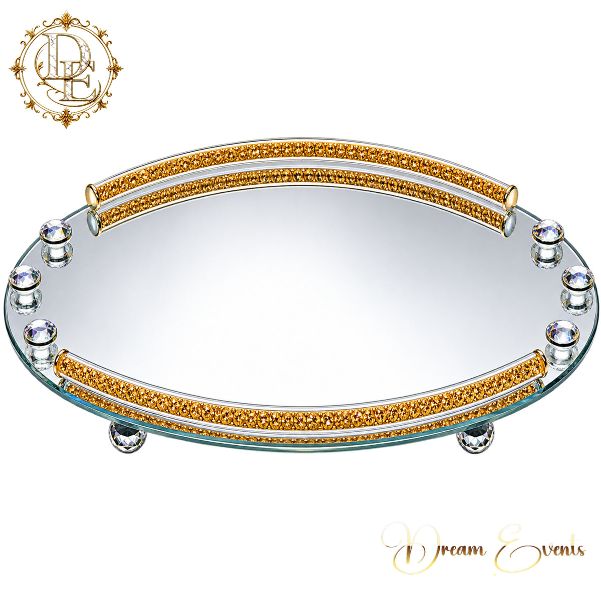 Δίσκος Γάμου Aurelia Crystal - AA.0760 Χρυσό
