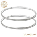 Χειροποίητα Ασημί Στέφανα Γάμου – Crystal Elegance - AA.2607