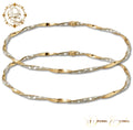 Χειροποίητα Χρυσά Στέφανα Γάμου – Golden Twist - AA.2451