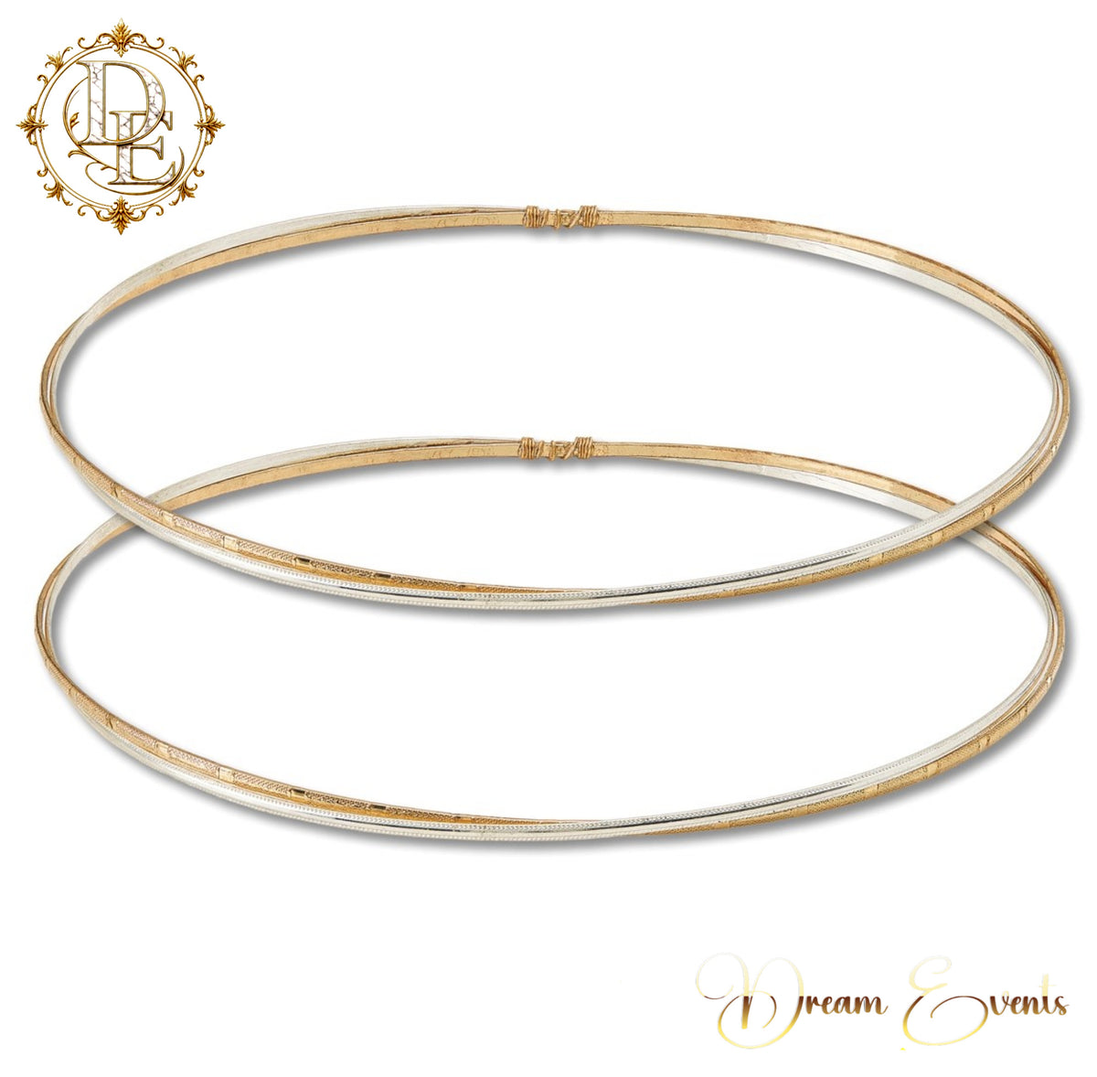 Χειροποίητα Στέφανα Γάμου – Minimal Grace - AA.2425