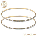 Χειροποίητα Χρυσά Στέφανα Γάμου – Crystal Glamour - AA.2457