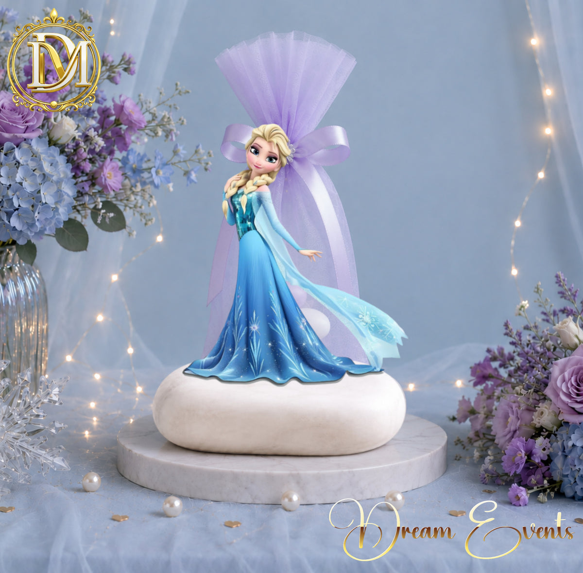 Μπομπονιέρα Βάπτισης Elsa Frozen - BD.1015